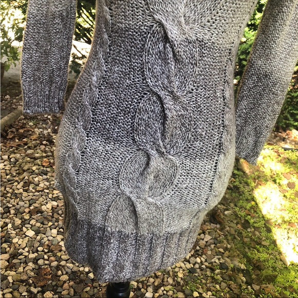 American Rag Bodycon Knit Deep V-Neck Sweater Dress - Picture 5 of 11